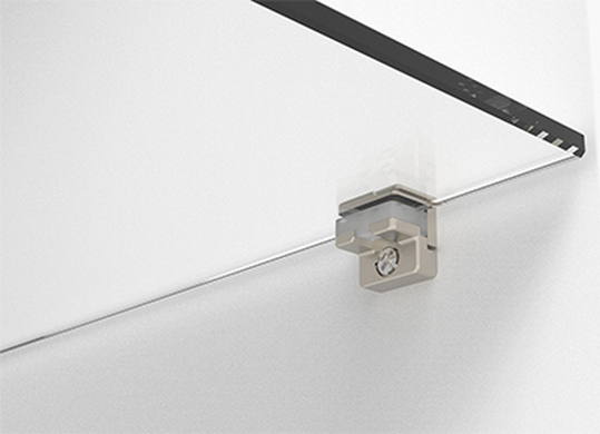 Alfa Glass Lock 2: the new modern glass shelf support