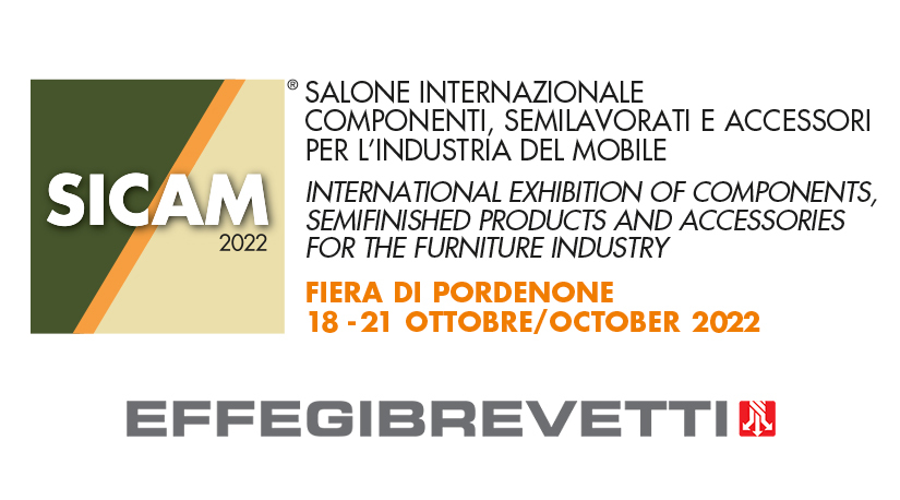  Effegibrevetti at SICAM 2022: save the date